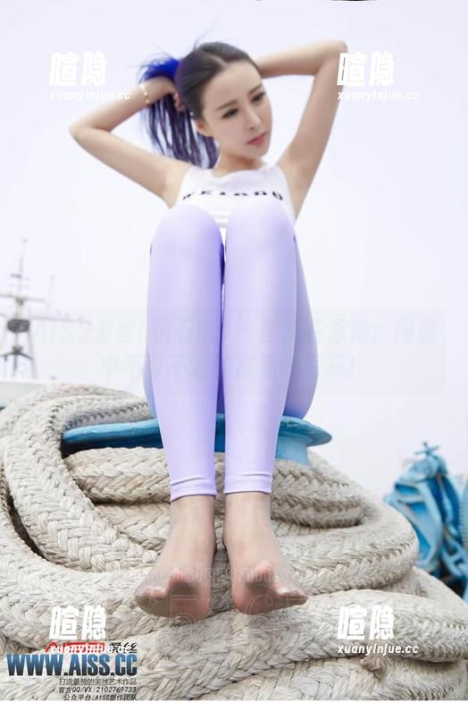 AISS爱丝(钻石版) - 迷失在泳池：网盘中不可不看的陈雅漫写真！