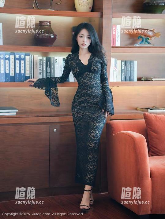Xiuren秀人网 - 全套蕾丝，糯美子给我的启示：要活得像一件艺术品！