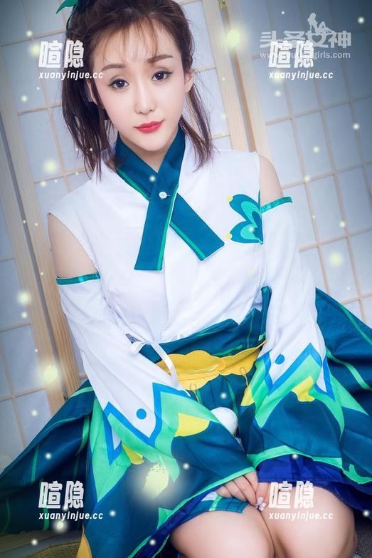 头条女神 - 琳琳的完美女仆写真集：哎呀，这原图简直让我想代入成她的忠实粉丝！