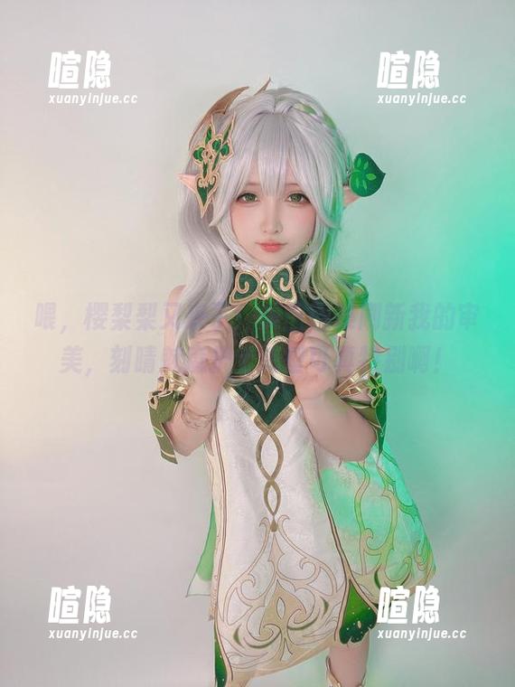 樱梨梨 喂,樱梨梨又来了!美图图集刷新我的审美,刻晴魅魔护士造型可真特别啊!