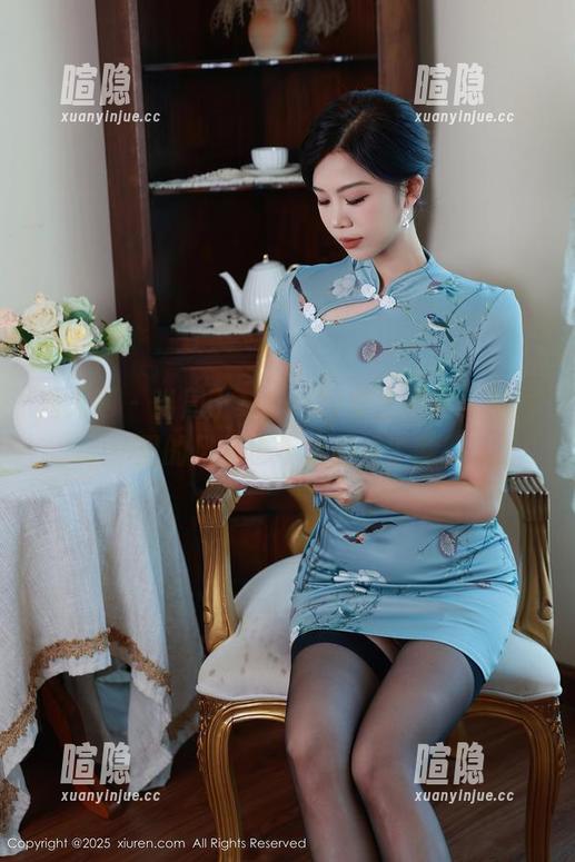 秀人网 - 当周于希Sally穿上和服，照片里的风景也不禁羞红了脸