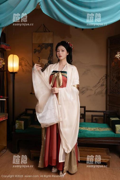 秀人网-李七喜 秀人网 - 一组红裙写真,李七喜是不是把我们都带入了一个梦幻的世界?