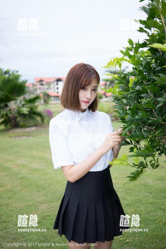 魅妍社-Mieko林美惠子 魅妍社 - Mieko林美惠子和她的制服美图:看似简单,但总有意想不到的惊喜